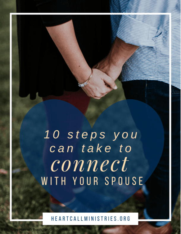 10 Ways To connect with your spouse